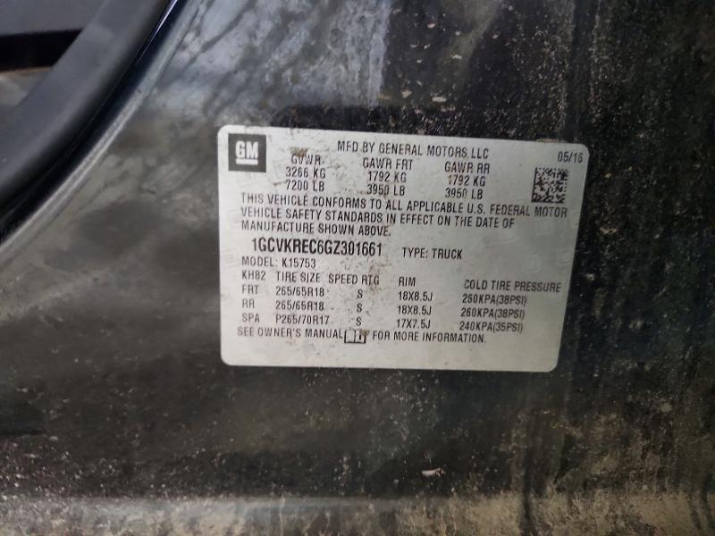 Продажа на аукционе авто 2016 Chevrolet Silverado, vin: 1GCVKREC6GZ301661, номер лота: 54147636