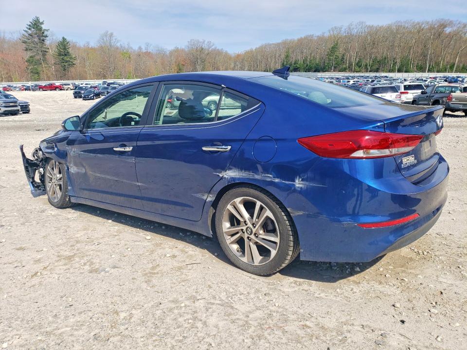 52206936 :رقم المزاد ، 5NPD84LF9HH007545 vin ، 2017 Hyundai Elantra مزاد بيع