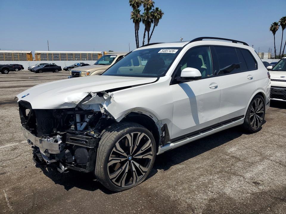 2025 Bmw X7 მანქანა იყიდება აუქციონზე, vin: 5UX23EM01S9Z34687, აუქციონის ნომერი: 54857426