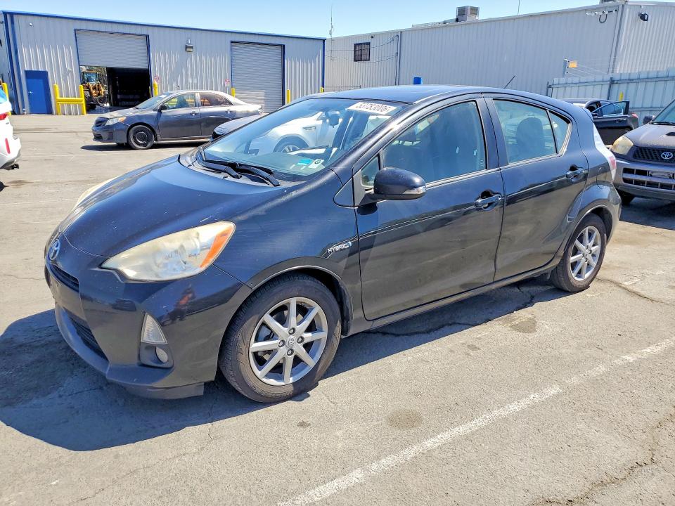 2013 Toyota Prius C მანქანა იყიდება აუქციონზე, vin: JTDKDTB3XD1053679, აუქციონის ნომერი: 53783006