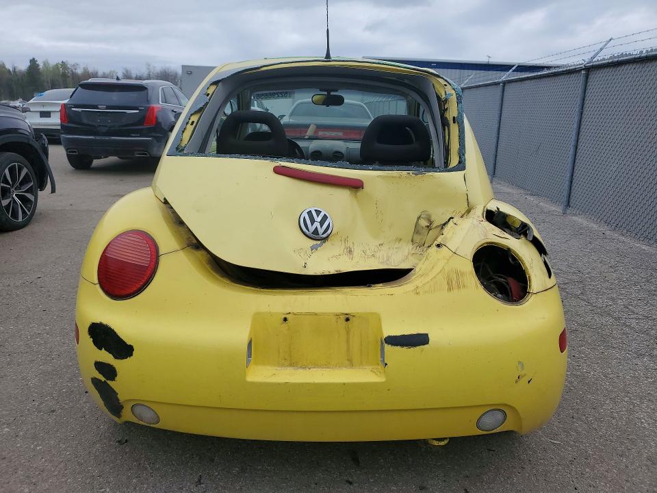 2000 Volkswagen New Beetle მანქანა იყიდება აუქციონზე, vin: 3VWCA21C8YM437717, აუქციონის ნომერი: 52296656