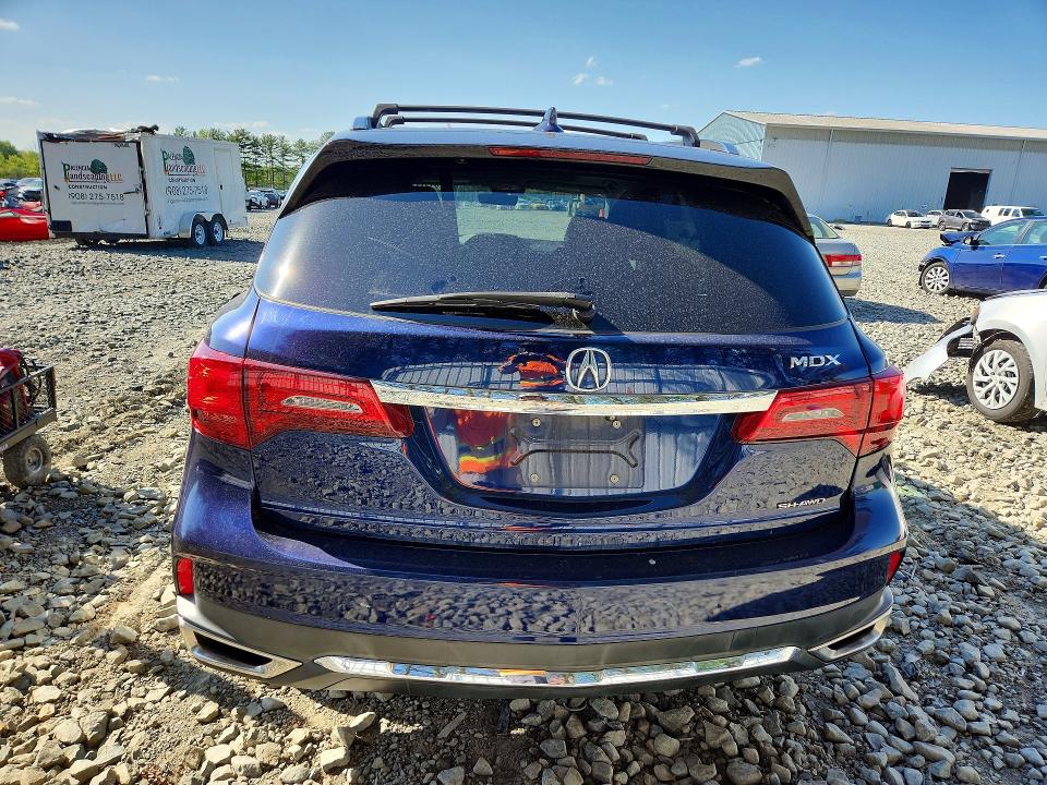 51977596 :رقم المزاد ، 5J8YD4H59HL000329 vin ، 2017 Acura Mdx مزاد بيع