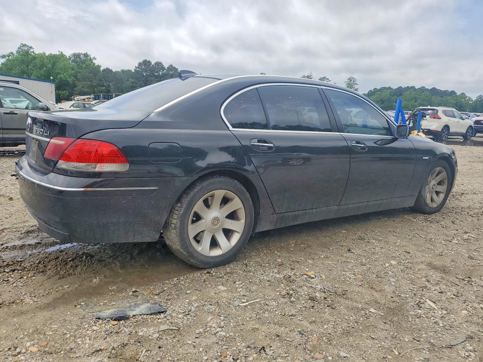 2007 Bmw 750 მანქანა იყიდება აუქციონზე, vin: WBAHN83517DT65944, აუქციონის ნომერი: 54241006