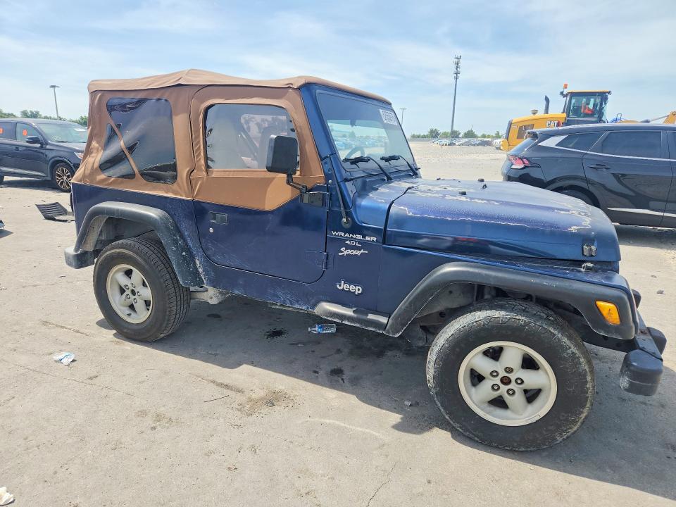Продаж на аукціоні авто 2000 Jeep Wrangler / Tj, vin: 1J4FA49SXYP798698, номер лоту: 52656976