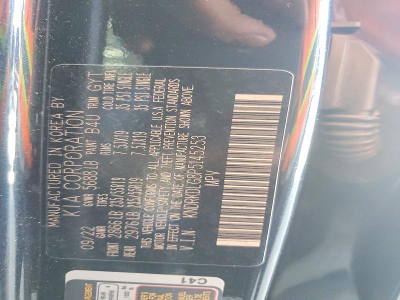54270686 :رقم المزاد ، KNDRKDLG8P5145253 vin ، 2023 Kia Sorento مزاد بيع