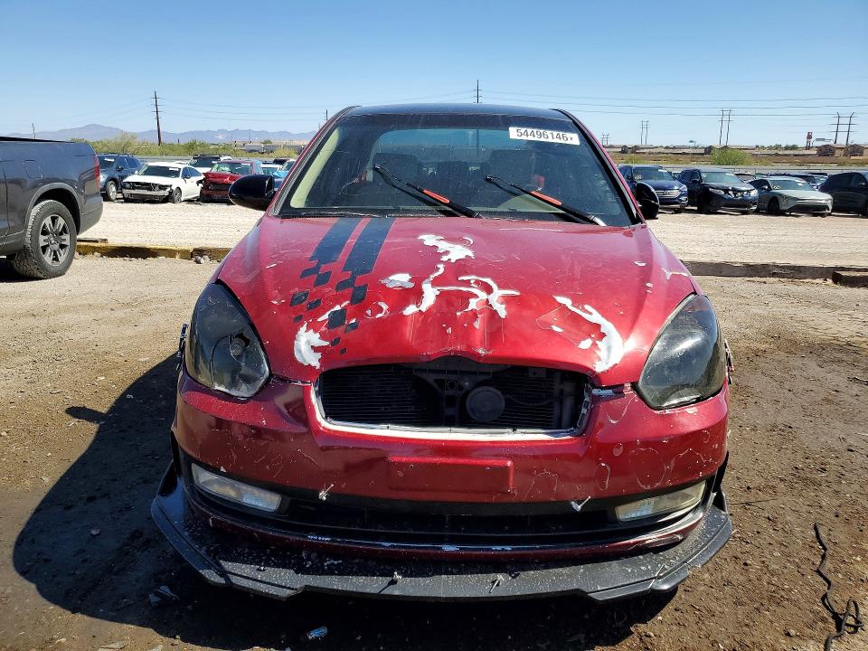 2009 Hyundai Accent მანქანა იყიდება აუქციონზე, vin: KMHCN46C19U286871, აუქციონის ნომერი: 54496146