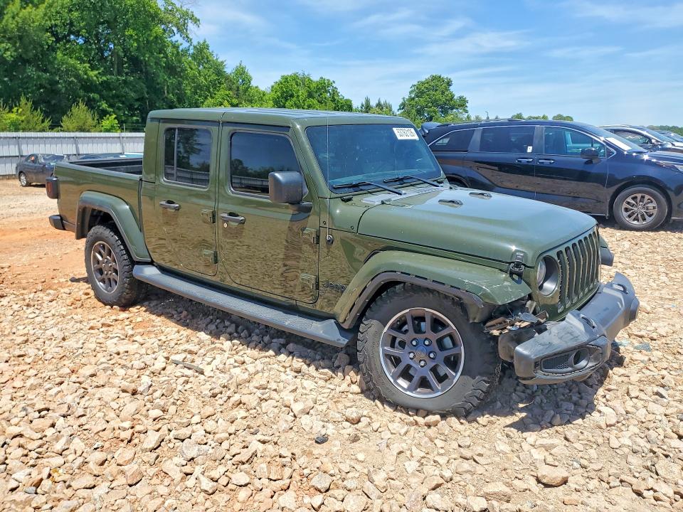 2021 Jeep Gladiator მანქანა იყიდება აუქციონზე, vin: 1C6HJTFG5ML587815, აუქციონის ნომერი: 53762126