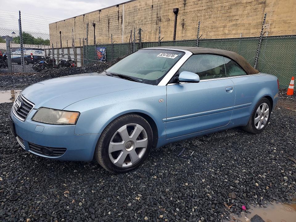 Aukcja sprzedaży 2004 Audi A4, vin: WAUDT48H74K019971, numer aukcji: 52470376