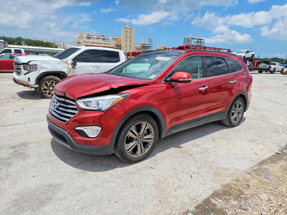 2014 Hyundai Santa Fe მანქანა იყიდება აუქციონზე, vin: KM8SR4HF9EU081283, აუქციონის ნომერი: 54912866