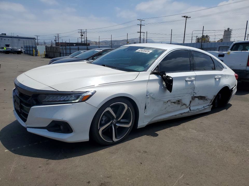53405926 :رقم المزاد ، 1HGCV3F28NA043142 vin ، 2022 Honda Accord مزاد بيع