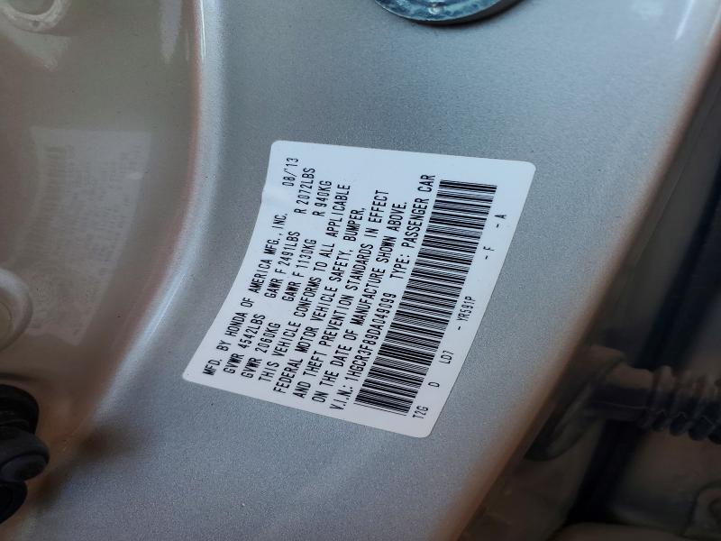 55750706 :رقم المزاد ، 1HGCR3F89DA049099 vin ، 2013 Honda Accord مزاد بيع