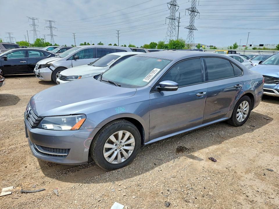 53987506 :رقم المزاد ، 1VWAP7A32CC062095 vin ، 2012 Volkswagen Passat مزاد بيع
