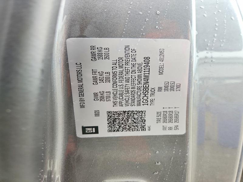 Продажа на аукционе авто 2021 Chevrolet Colorado, vin: 1GCHSBEN4M1119408, номер лота: 54990766