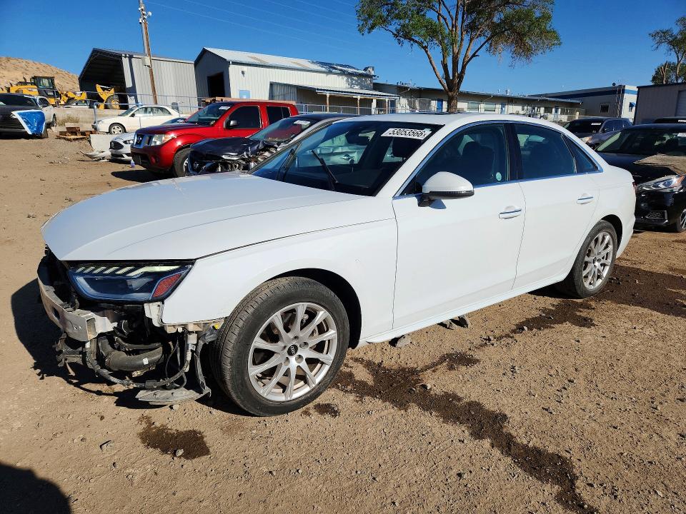 2023 Audi A4 მანქანა იყიდება აუქციონზე, vin: WAUABAF44PN001242, აუქციონის ნომერი: 53053566
