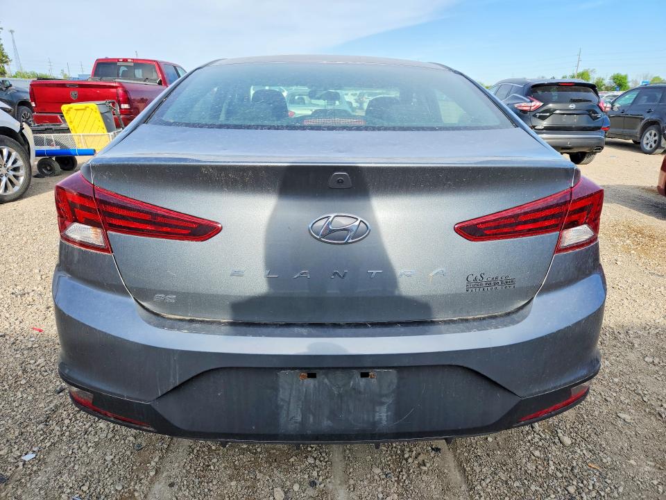 2019 Hyundai Elantra მანქანა იყიდება აუქციონზე, vin: KMHD74LFXKU753353, აუქციონის ნომერი: 52511406
