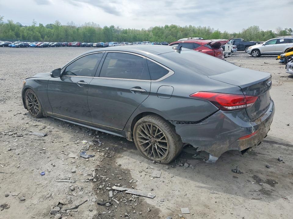 2019 Genesis G80 მანქანა იყიდება აუქციონზე, vin: KMTFN4JE9KU320640, აუქციონის ნომერი: 53429446