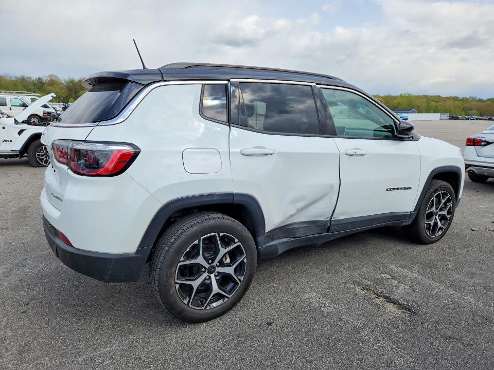52676956 :رقم المزاد ، 3C4NJDCN1ST510560 vin ، 2025 Jeep Compass مزاد بيع