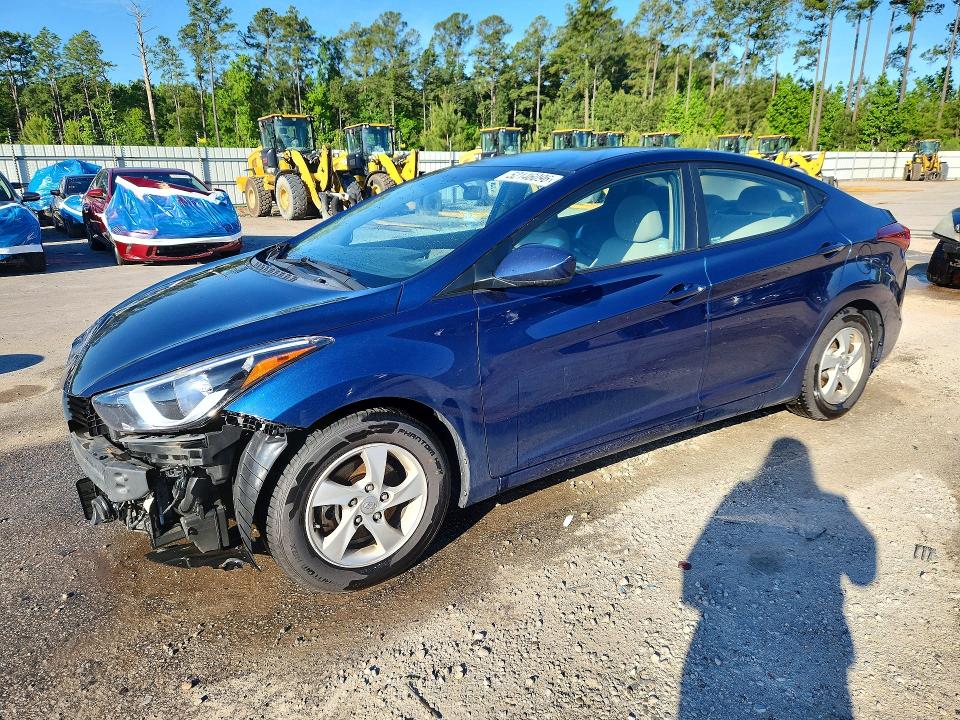 2015 Hyundai Elantra მანქანა იყიდება აუქციონზე, vin: 5NPDH4AE9FH651568, აუქციონის ნომერი: 52146096