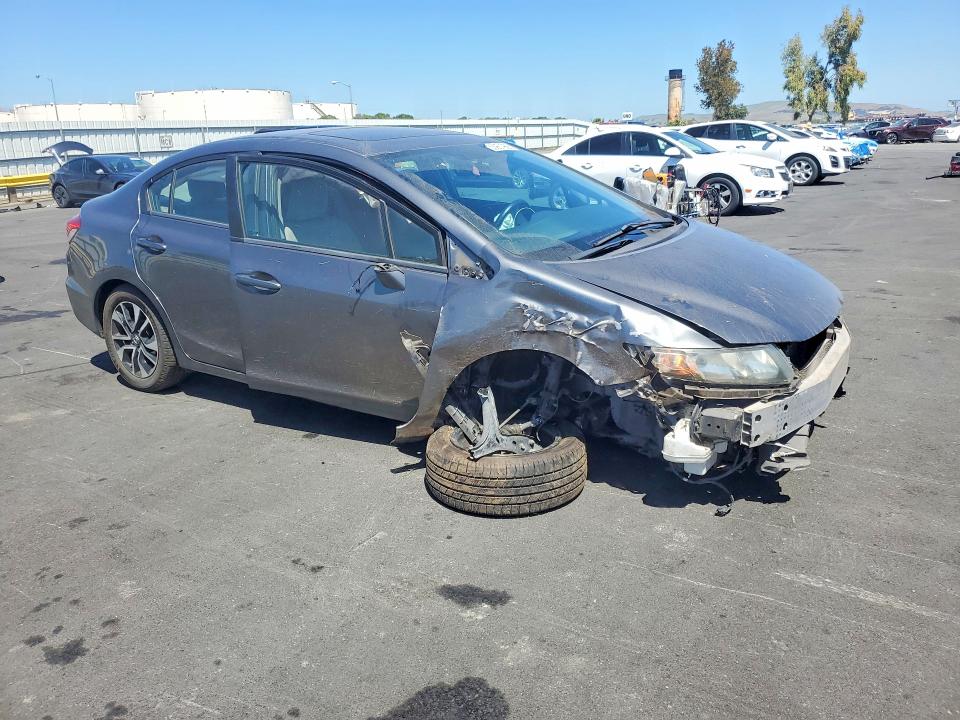 53967966 :رقم المزاد ، 19XFB2F99DE281444 vin ، 2013 Honda Civic مزاد بيع