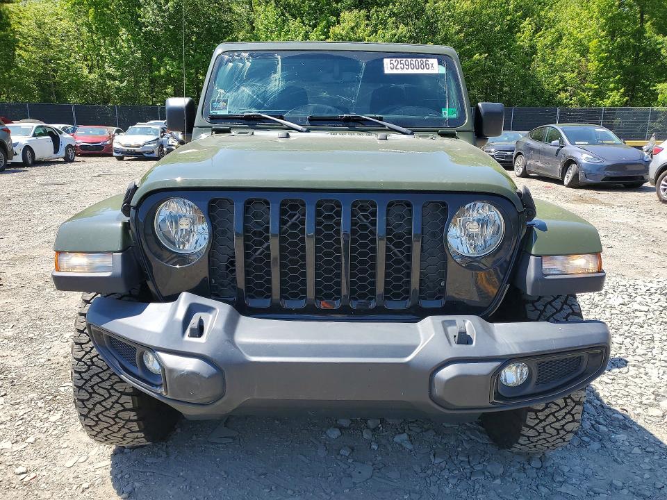 52596086 :رقم المزاد ، 1C6HJTAG6PL516117 vin ، 2023 Jeep Gladiator مزاد بيع