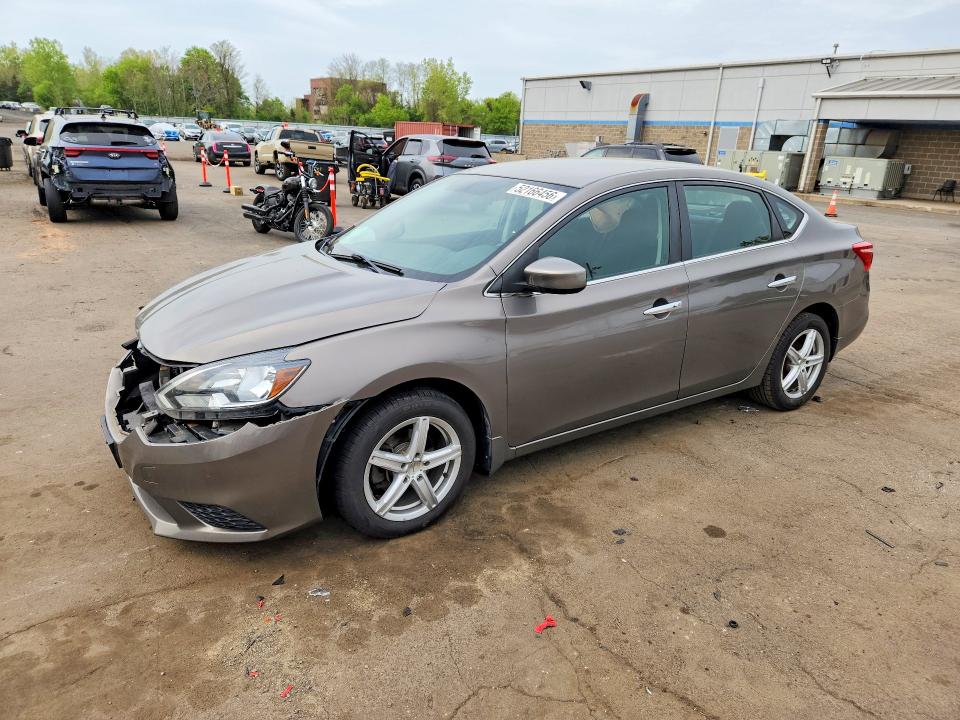 2016 Nissan Sentra მანქანა იყიდება აუქციონზე, vin: 3N1AB7AP0GL680078, აუქციონის ნომერი: 52166456