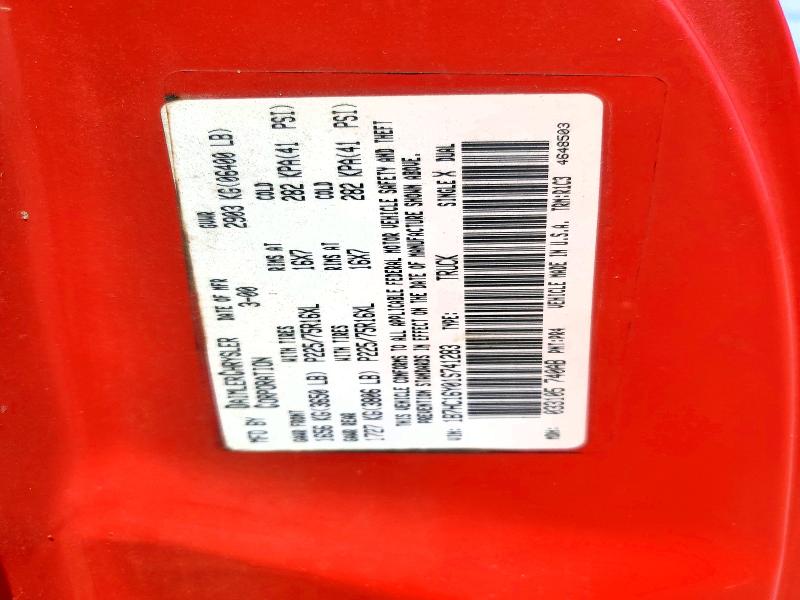 53597226 :رقم المزاد ، 1B7HC16Y01S741283 vin ، 2001 Dodge Ram 1500 مزاد بيع