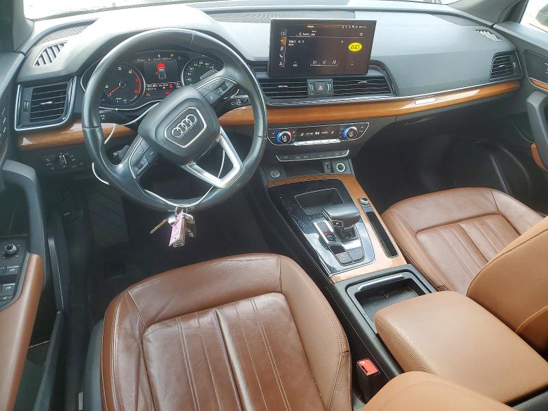 52885636 :رقم المزاد ، WA1AAAFY4M2055480 vin ، 2021 Audi Q5 مزاد بيع