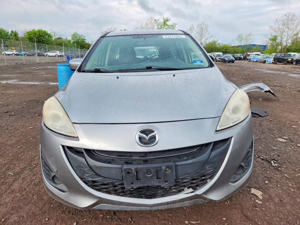 2012 Mazda 5 მანქანა იყიდება აუქციონზე, vin: JM1CW2BL9C0122889, აუქციონის ნომერი: 53372986