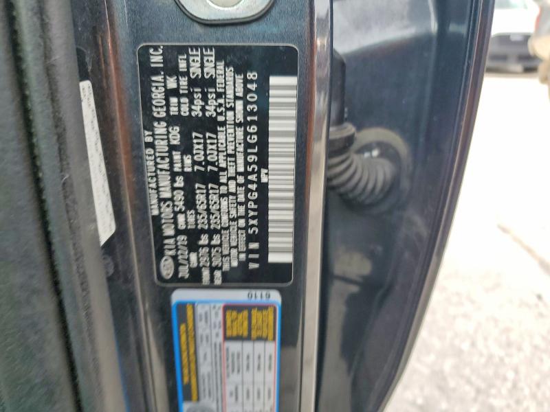 Продажа на аукционе авто 2020 Kia Sorento, vin: 5XYPG4A59LG613048, номер лота: 54699466