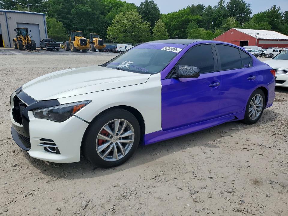 Aukcja sprzedaży 2014 Infiniti Q50, vin: JN1BV7AR4EM691570, numer aukcji: 54909266