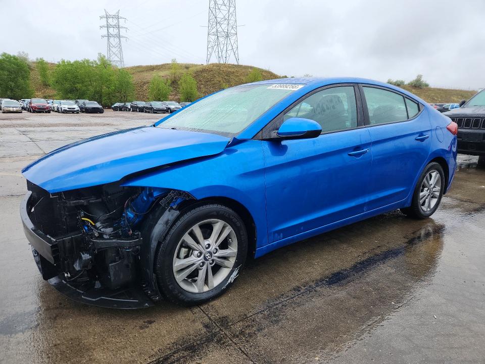 Продажа на аукционе авто 2017 Hyundai Elantra, vin: KMHD84LF9HU262553, номер лота: 53989256