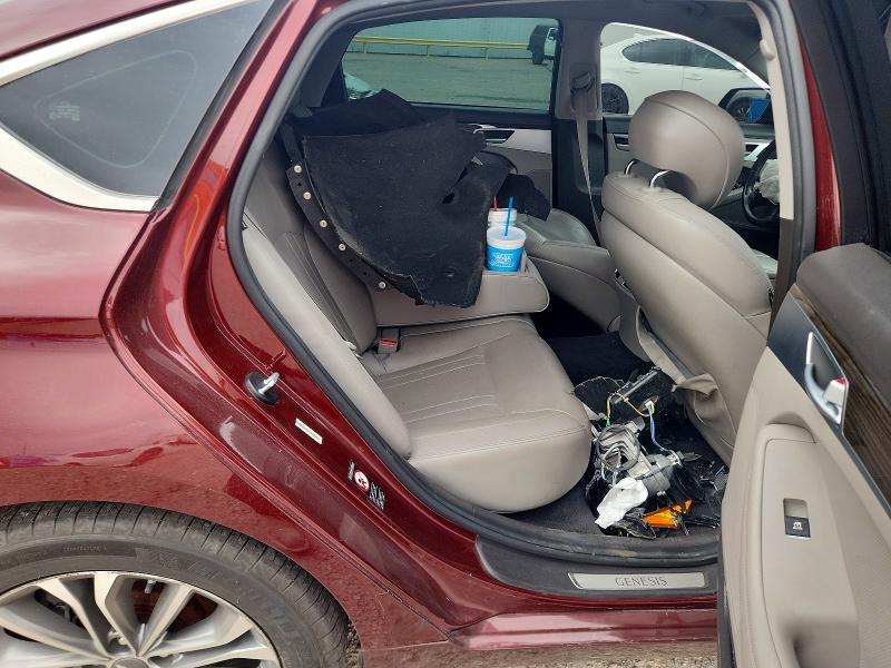 2015 Hyundai Genesis მანქანა იყიდება აუქციონზე, vin: KMHGN4JE7FU034287, აუქციონის ნომერი: 54840626