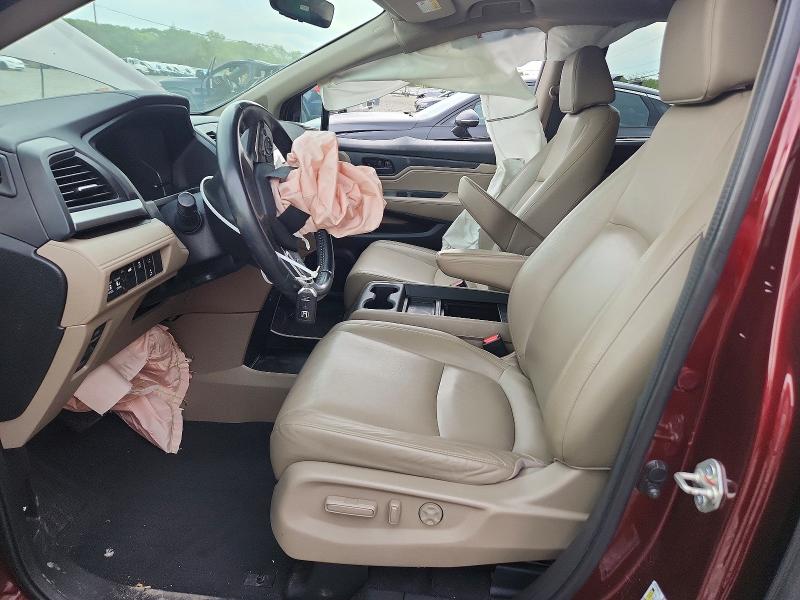 2018 Honda Odyssey მანქანა იყიდება აუქციონზე, vin: 5FNRL6H72JB068743, აუქციონის ნომერი: 53064786