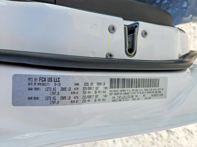 Aukcja sprzedaży 2020 Jeep Cherokee, vin: 1C4PJLCB1LD521896, numer aukcji: 53436476