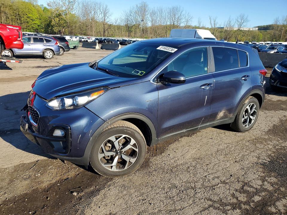 Продаж на аукціоні авто 2021 Kia Sportage, vin: KNDPMCAC2M7881696, номер лоту: 51603236