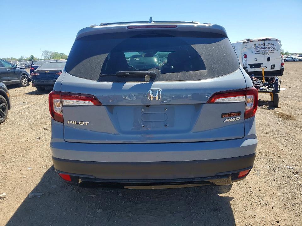 2022 Honda Pilot მანქანა იყიდება აუქციონზე, vin: 5FNYF6H86NB074479, აუქციონის ნომერი: 53027806