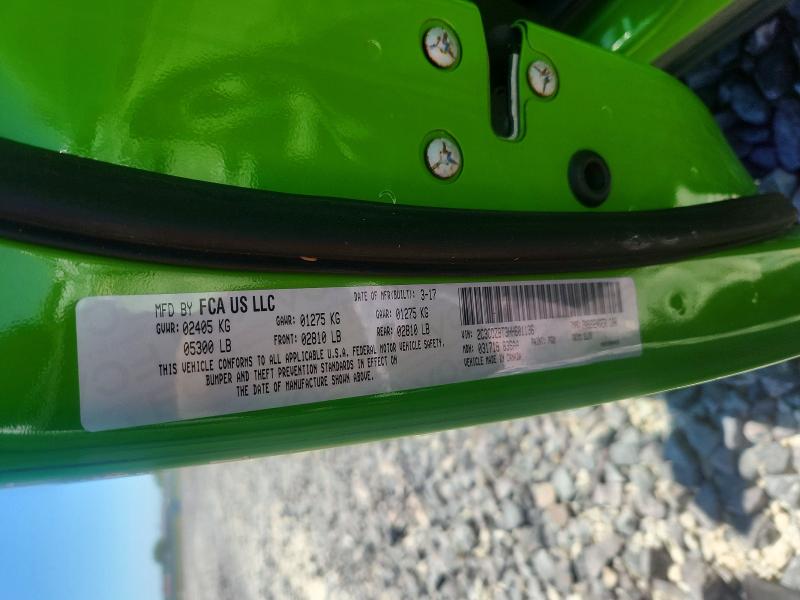 53108946 :رقم المزاد ، 2C3CDZBT3HH601136 vin ، 2017 Dodge Challenger مزاد بيع