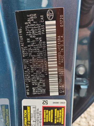 2026 Toyota Camry მანქანა იყიდება აუქციონზე, vin: 4T1DAACK8TU227608, აუქციონის ნომერი: 54762306