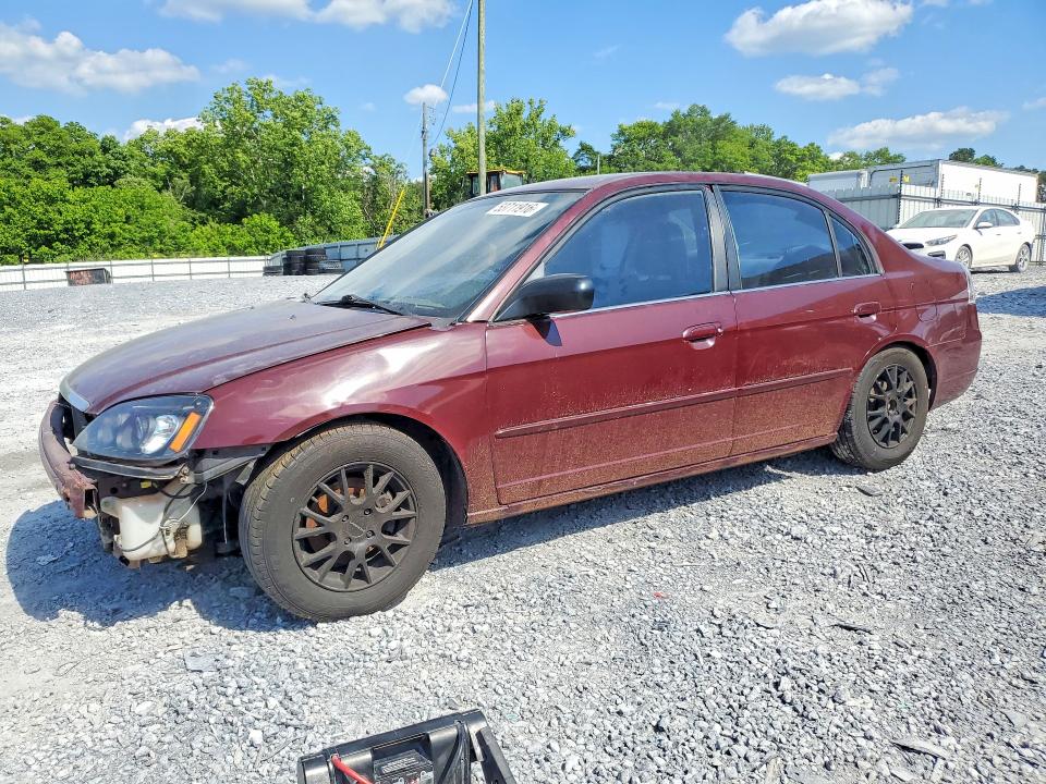 Продаж на аукціоні авто 2002 Honda Civic, vin: 2HGES165X2H520733, номер лоту: 53711916