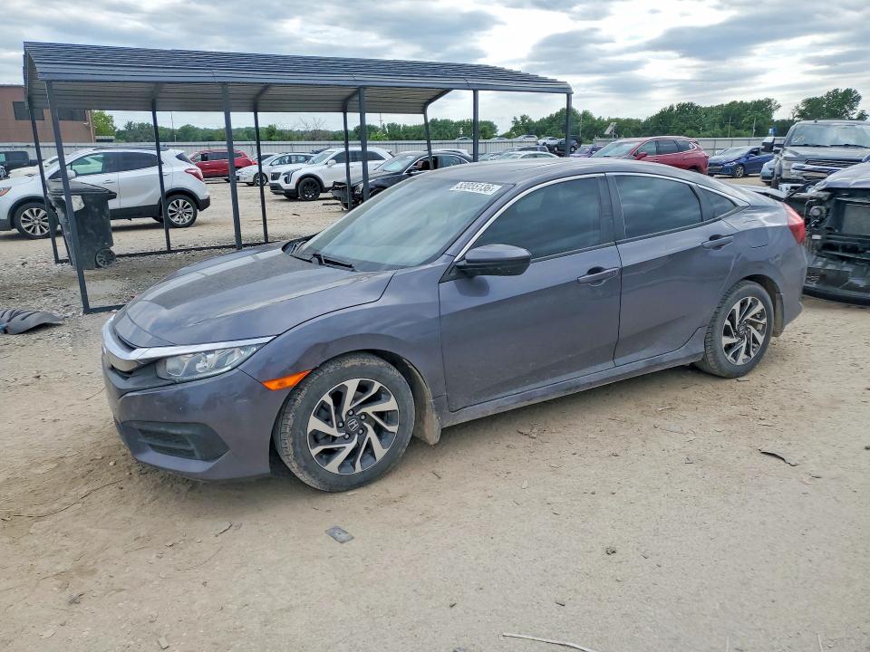 53055136 :رقم المزاد ، 19XFC2F75HE022743 vin ، 2017 Honda Civic مزاد بيع