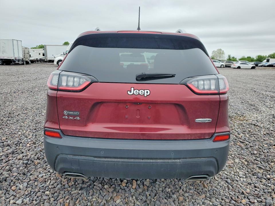 53750136 :رقم المزاد ، 1C4PJMLX1KD433169 vin ، 2019 Jeep Cherokee مزاد بيع