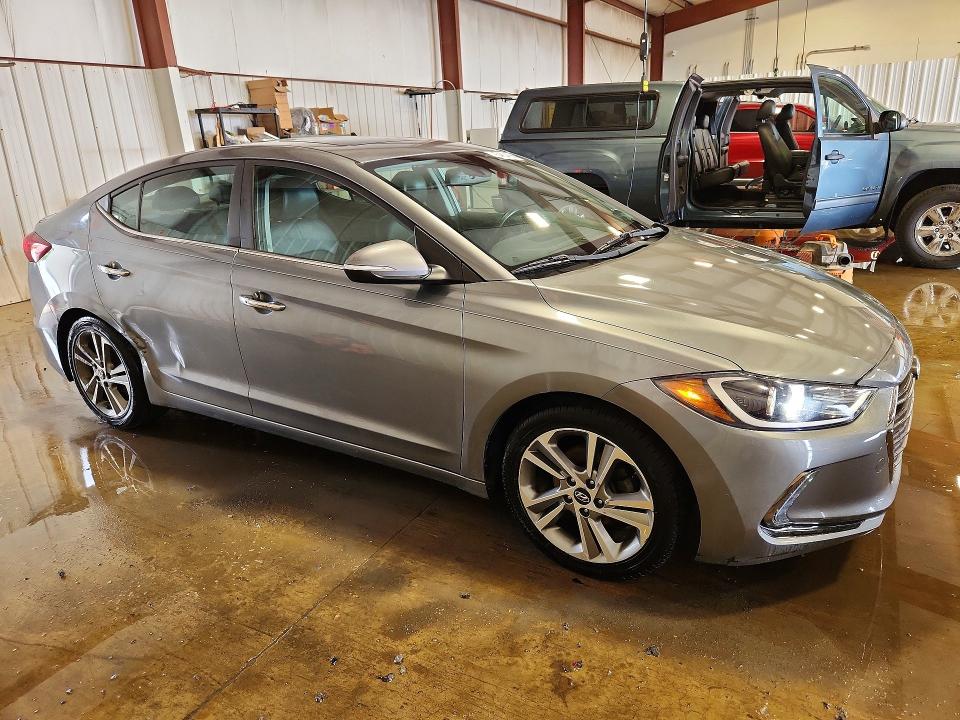 54834986 :رقم المزاد ، KMHD84LF0HU225293 vin ، 2017 Hyundai Elantra مزاد بيع