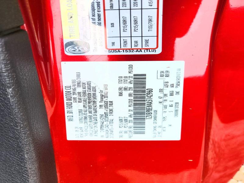 Продажа на аукционе авто 2010 Ford Mustang, vin: 1ZVBP8EN4A5142960, номер лота: 53670106