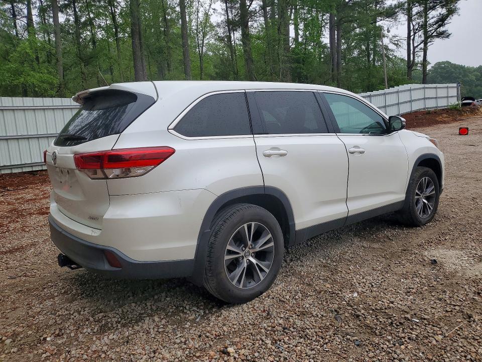 2019 Toyota Highlander მანქანა იყიდება აუქციონზე, vin: 5TDZZRFH5KS289732, აუქციონის ნომერი: 54456456