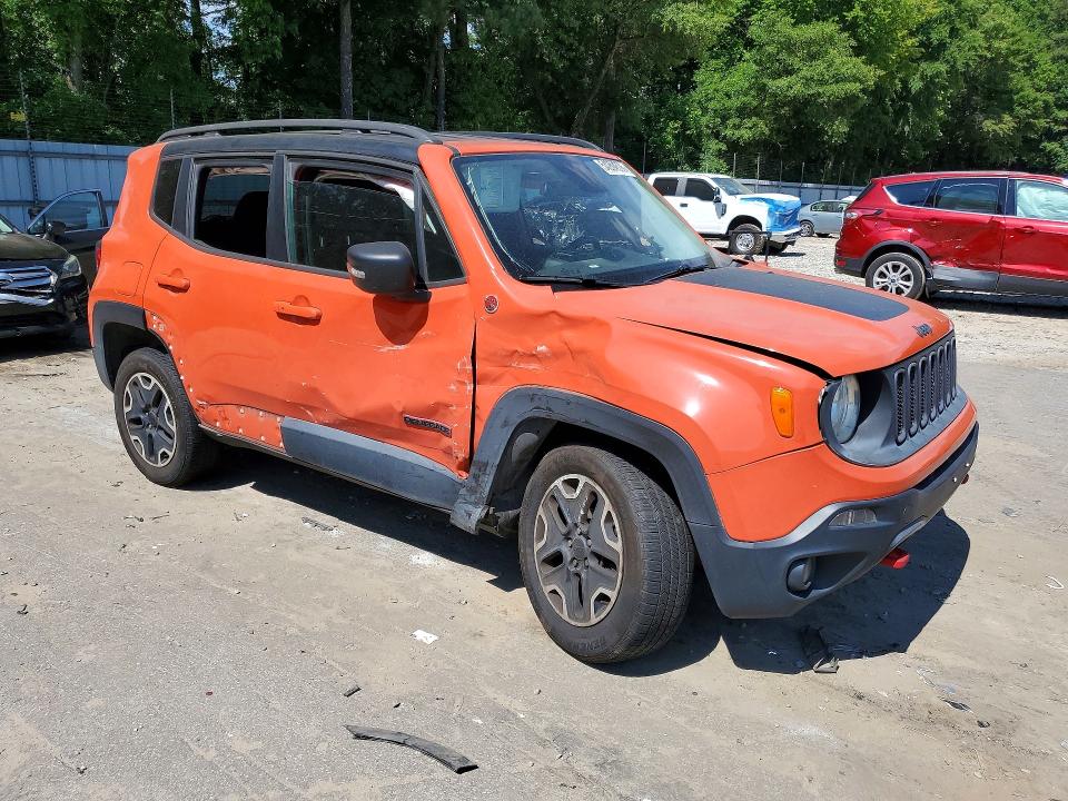 Продажа на аукционе авто 2016 Jeep Renegade, vin: ZACCJBCT4GPC56643, номер лота: 54204606