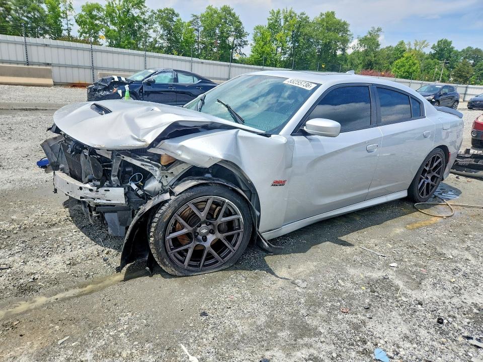 55255736 :رقم المزاد ، 2C3CDXGJ3KH619168 vin ، 2019 Dodge Charger مزاد بيع