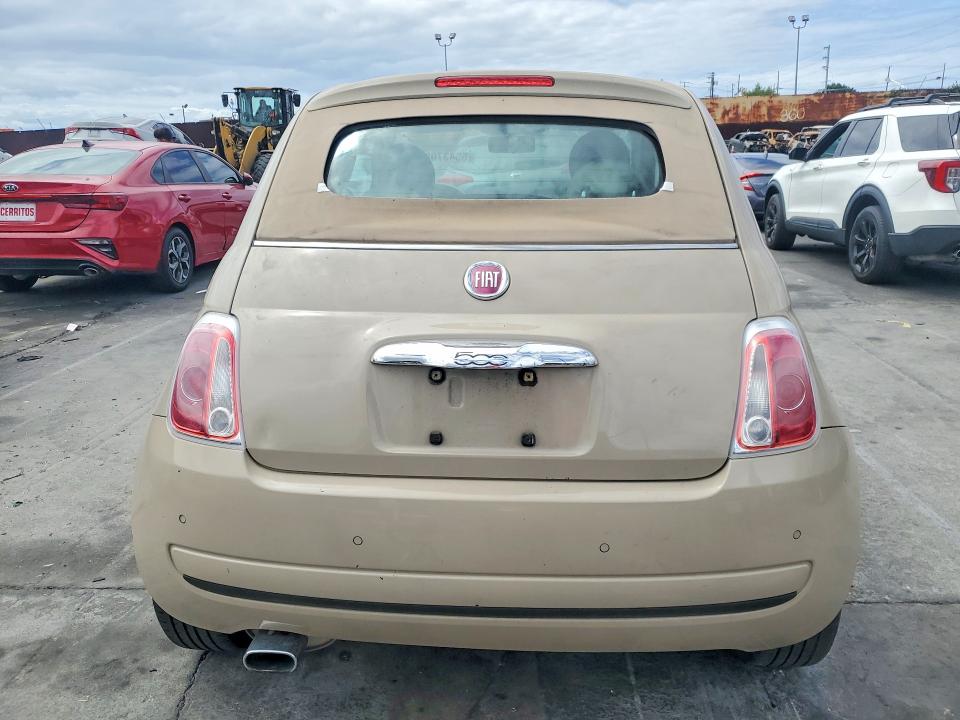 2012 Fiat 500 მანქანა იყიდება აუქციონზე, vin: 3C3CFFDR4CT196558, აუქციონის ნომერი: 55437086