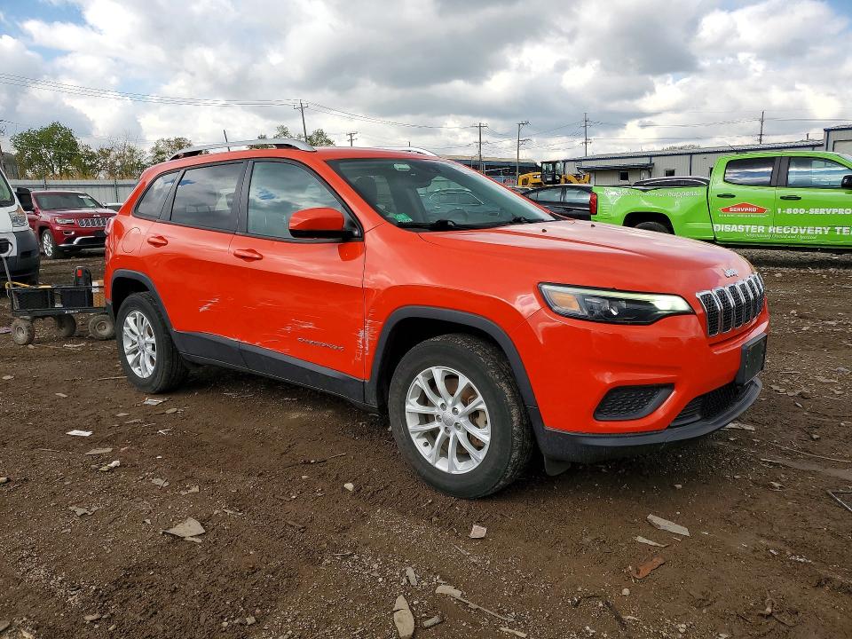Продаж на аукціоні авто 2021 Jeep Cherokee, vin: 1C4PJMCBXMD165973, номер лоту: 51273026