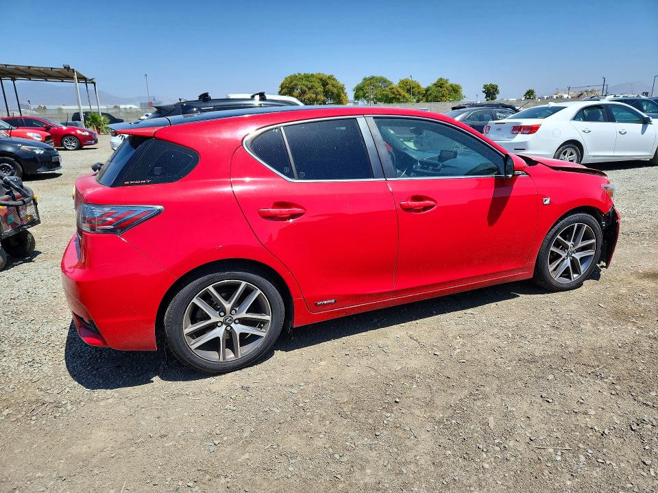 2016 Lexus Ct მანქანა იყიდება აუქციონზე, vin: JTHKD5BH6G2259439, აუქციონის ნომერი: 54330406