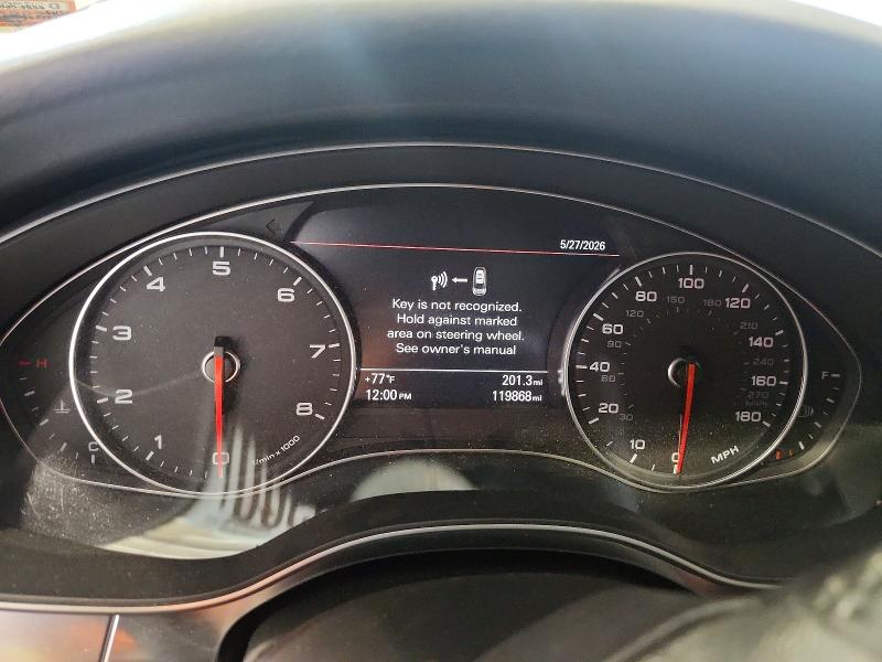 2012 Audi A6 მანქანა იყიდება აუქციონზე, vin: WAUHGAFC1CN146885, აუქციონის ნომერი: 54976306